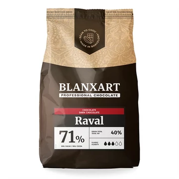 Blanxart Raval 71%-os étcsokoládé 1 kg Blanxart Raval 71%-os étcsokoládé 1 kg