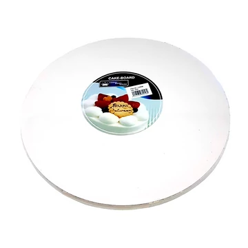 Kör alakú, fehér tortadob, 30 cm Kör alakú, fehér tortadob, 30 cm