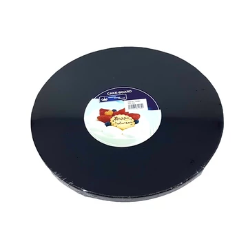 Tortadob fekete 25 cm Tortadob fekete 25 cm