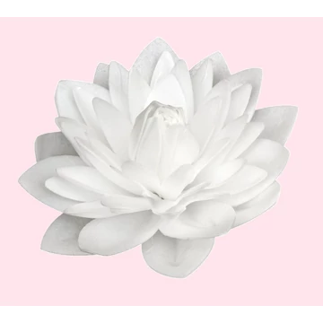Ostyavirág "Óriás Dália" fehér, 13 cm Ostyavirág "Óriás Dália" fehér, 13 cm