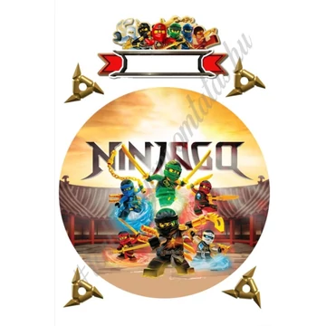 Lego Ninjago tortaostya Lego Ninjago tortaostya