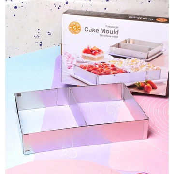 allítható tortaforma szögletes 5 cm allítható tortaforma szögletes 5 cm