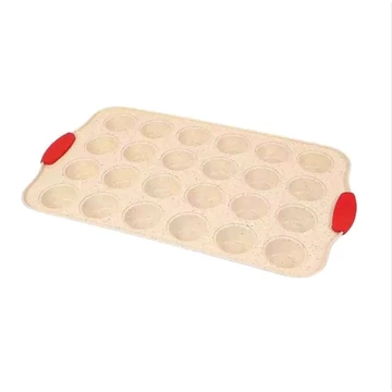 Muffin sütőforma, 24 adagos, fém Muffin sütőforma, 24 adagos, fém