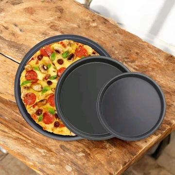 Pizza sütőforma, kerek, fém, 26 cm Pizza sütőforma, kerek, fém, 26 cm