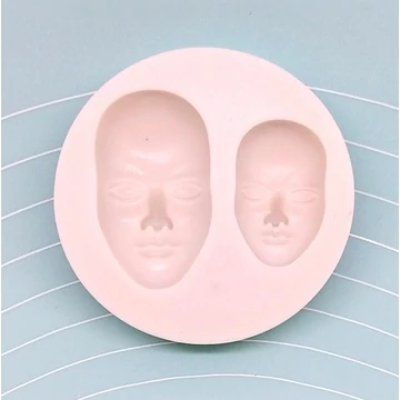 Fej szilikon fondant formázó Fej szilikon fondant formázó