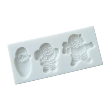 Mikulások, szilikon formázó, 10x4.5 cm Mikulások, szilikon formázó, 10x4.5 cm