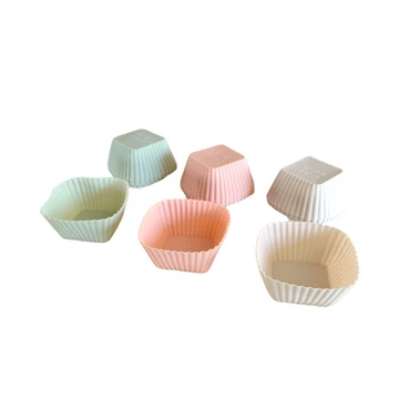 12 részes szilikon szögletes muffin forma szett  12 részes szilikon szögletes muffin forma szett