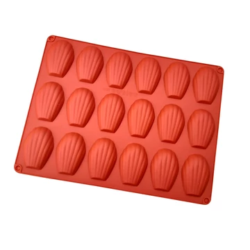 Szilikon madeleine forma, 18 adagos Szilikon madeleine forma, 18 adagos