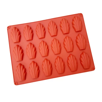 Madeleine forma, szilikon, 18 adagos Madeleine forma, szilikon, 18 adagos