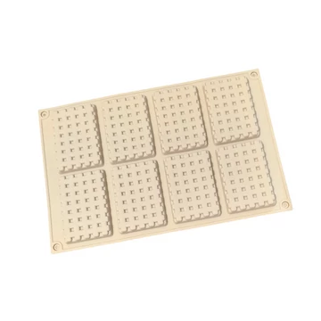 Rácsos szilikon sütőforma, 8 adagos Rácsos szilikon sütőforma, 8 adagos