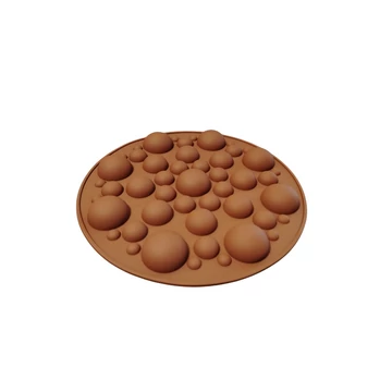 Félgömb, szilikon csoki, bonbon forma Félgömb, szilikon csoki, bonbon forma