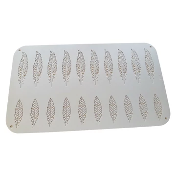 Madártollak, szilikon tuile forma, 20 adagos Madártollak, szilikon tuile forma, 20 adagos