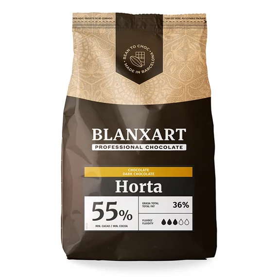 Blanxart Horta 55% étcsokoládé 1 kg