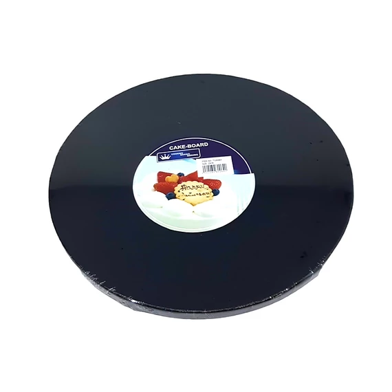 Tortadob fekete 25 cm