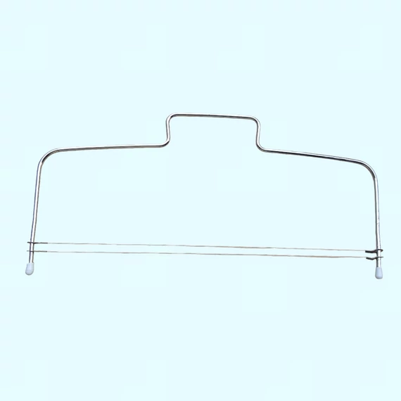 Dupla drótos tortaszeletelő, tortafűrész, 29 cm