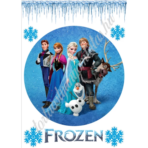 Jégvarázs, Frozen, tortaostya
