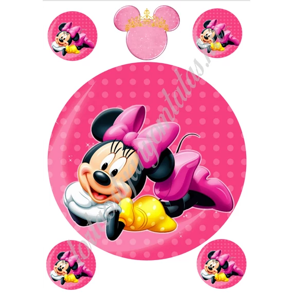 Minnie egér tortaostya