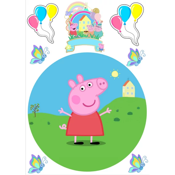 Peppa malac tortaostya