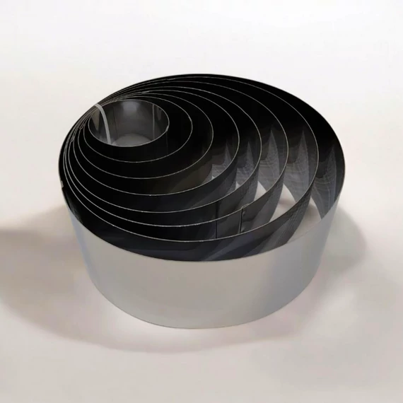 Fém Tortakarika Szett, 8 részes, 8 cm