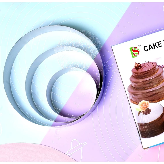 kerek tortaforma 3 részes