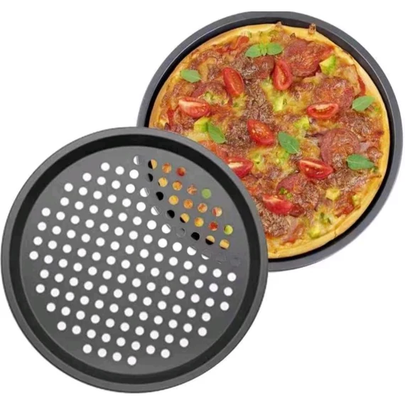 Lyukacsos Pizza Sütőtepsi, (Teflon Bevonatú) – 33 cm