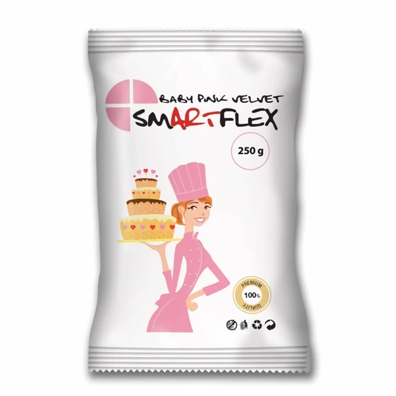 TORTADEKOR MASSZA SMARTFLEX RÓZSASZÍN 250 G