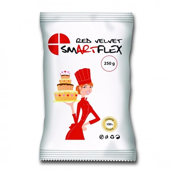 TORTADEKOR MASSZA SMARTFLEX PIROS 250 G
