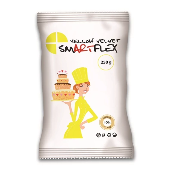 TORTADEKOR MASSZA SMARTFLEX SÁRGA 250 G