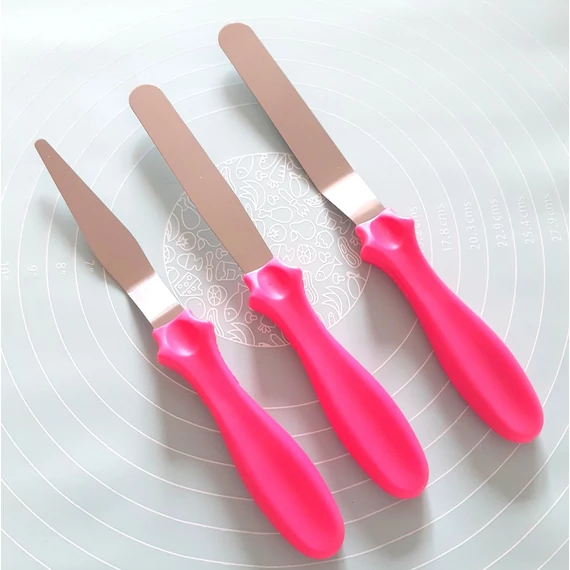Tortadíszítő spatula kenőkés