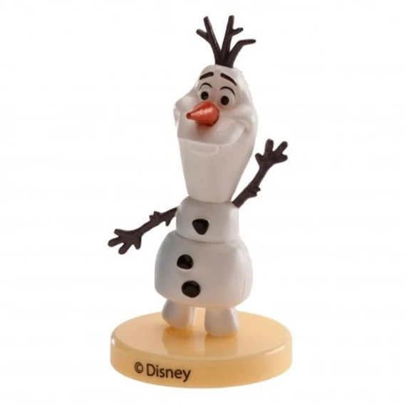 Olaf- müanyag tortadíszítő figura (Jégvarázs)