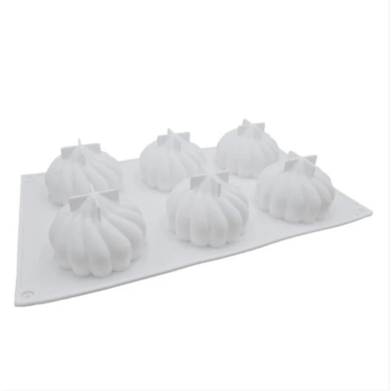 Habcsók mintás szilikon mousse forma