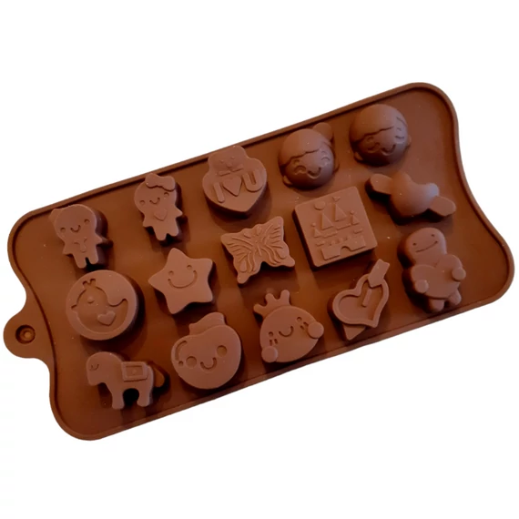 Szerelmes bonbon forma szilikon