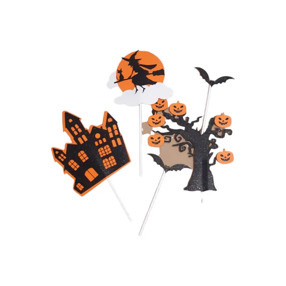 Halloween tortabeszúró készlet, 5 részes