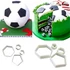 Kép 1/2 - Focilabda fondant kiszúró, 4 részes