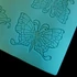 Kép 2/2 - Szilikon cukorcsipke sablon, pillangó (lepke) mintával