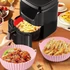 Kép 2/2 - Szilikon Sütőforma Air Fryer sütőhöz kerek 22 cm