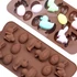 Kép 2/2 - Nyuszi, tojás, kacsa szilikon bonbon forma, 12 adagos